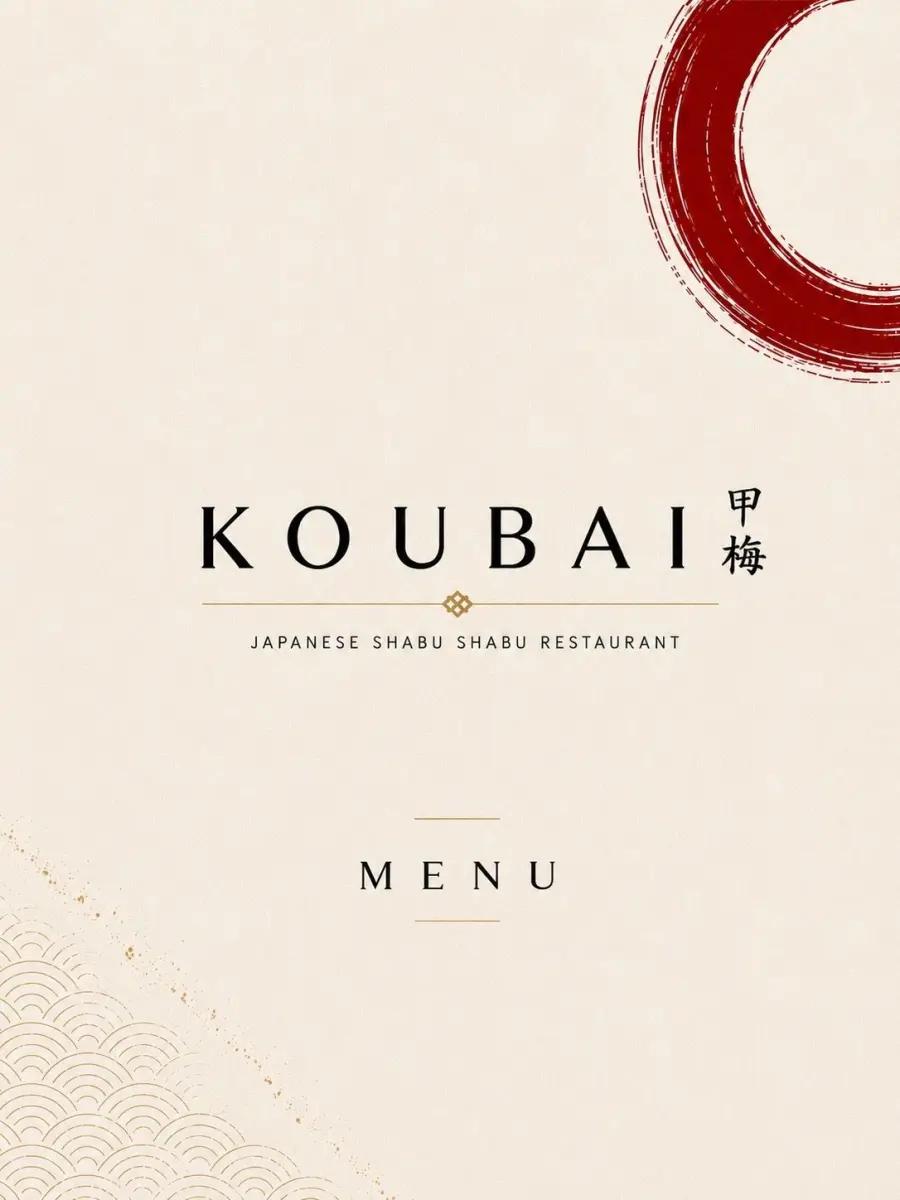 Menu page 1