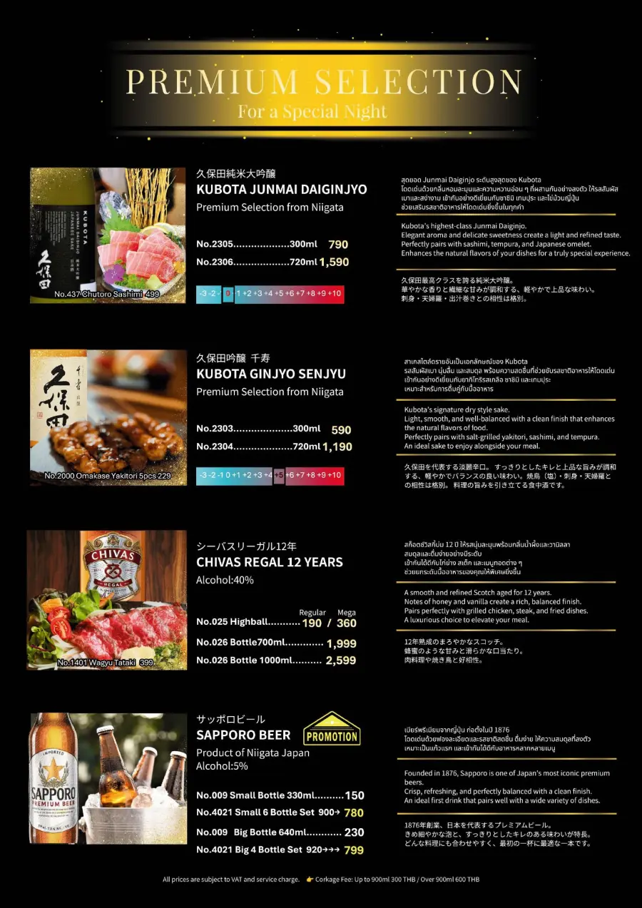 Menu page 3