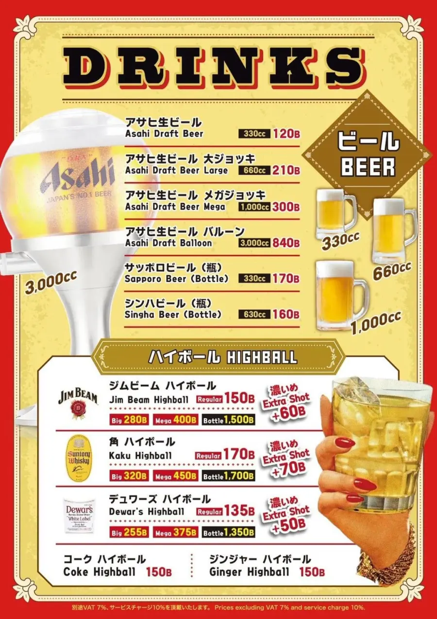 Menu page 3
