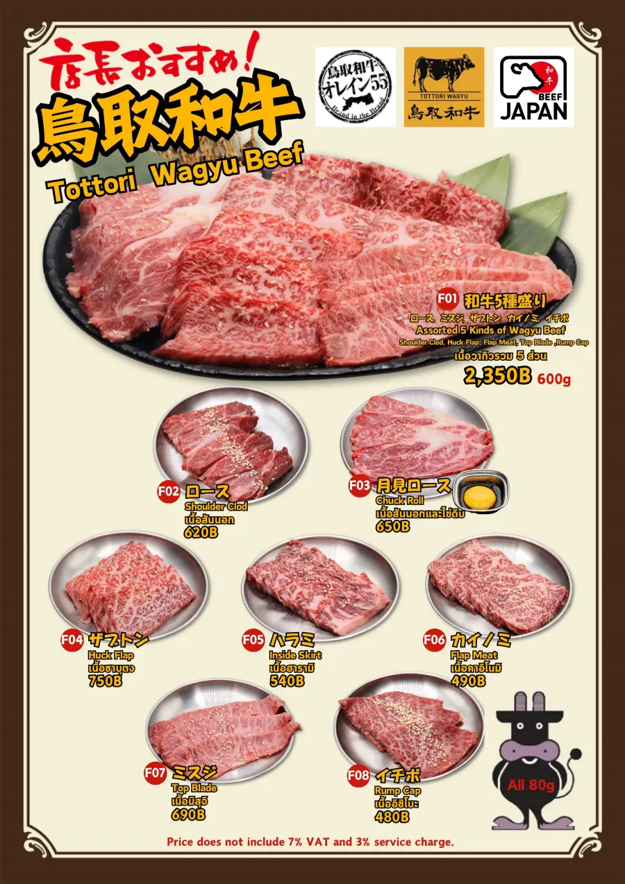 Menu page 3